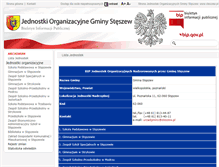 Tablet Screenshot of jo.steszew.pl